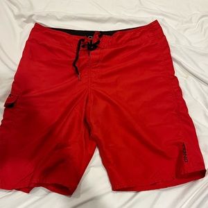 O’Neill mens red swimsuit